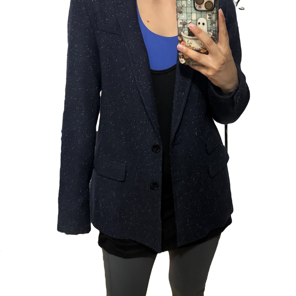 Elegant Navy Women's Blazer